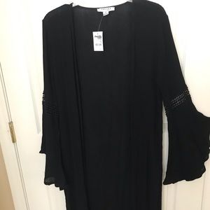 Charolette Russe long sheer cover up